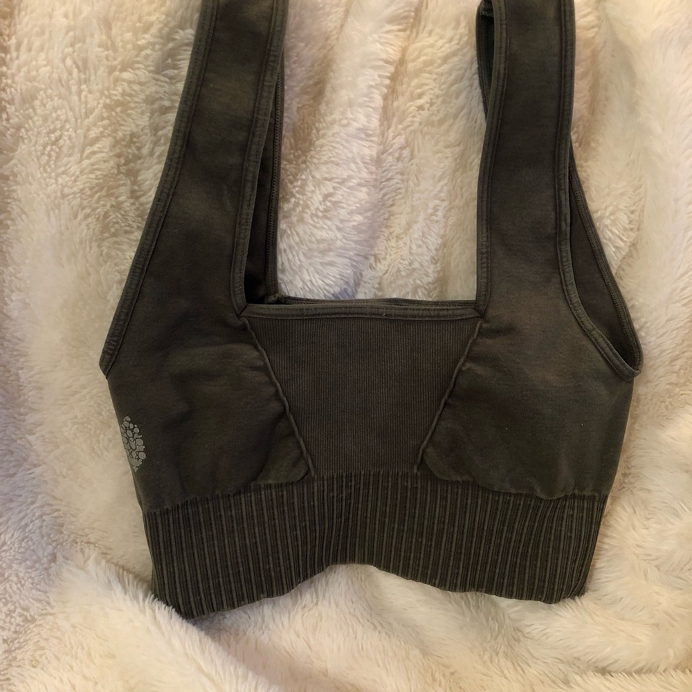 Free People Movement Good Karma Square Neck Bra